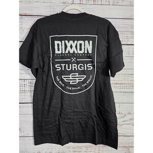 Dixxon Flannel Co Sturgis SD Motorcycle Rally Graphic T-shirt blk men's size L